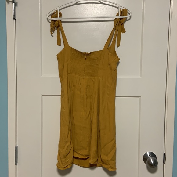 Wilfred Bustier Dress (Yellow) - Picture 4 of 4